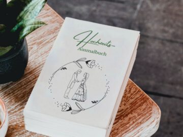 Hochzeits-Aumalbuch