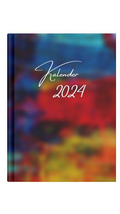 Abstraktes Coverbild - 2024 Dein Terminkalender